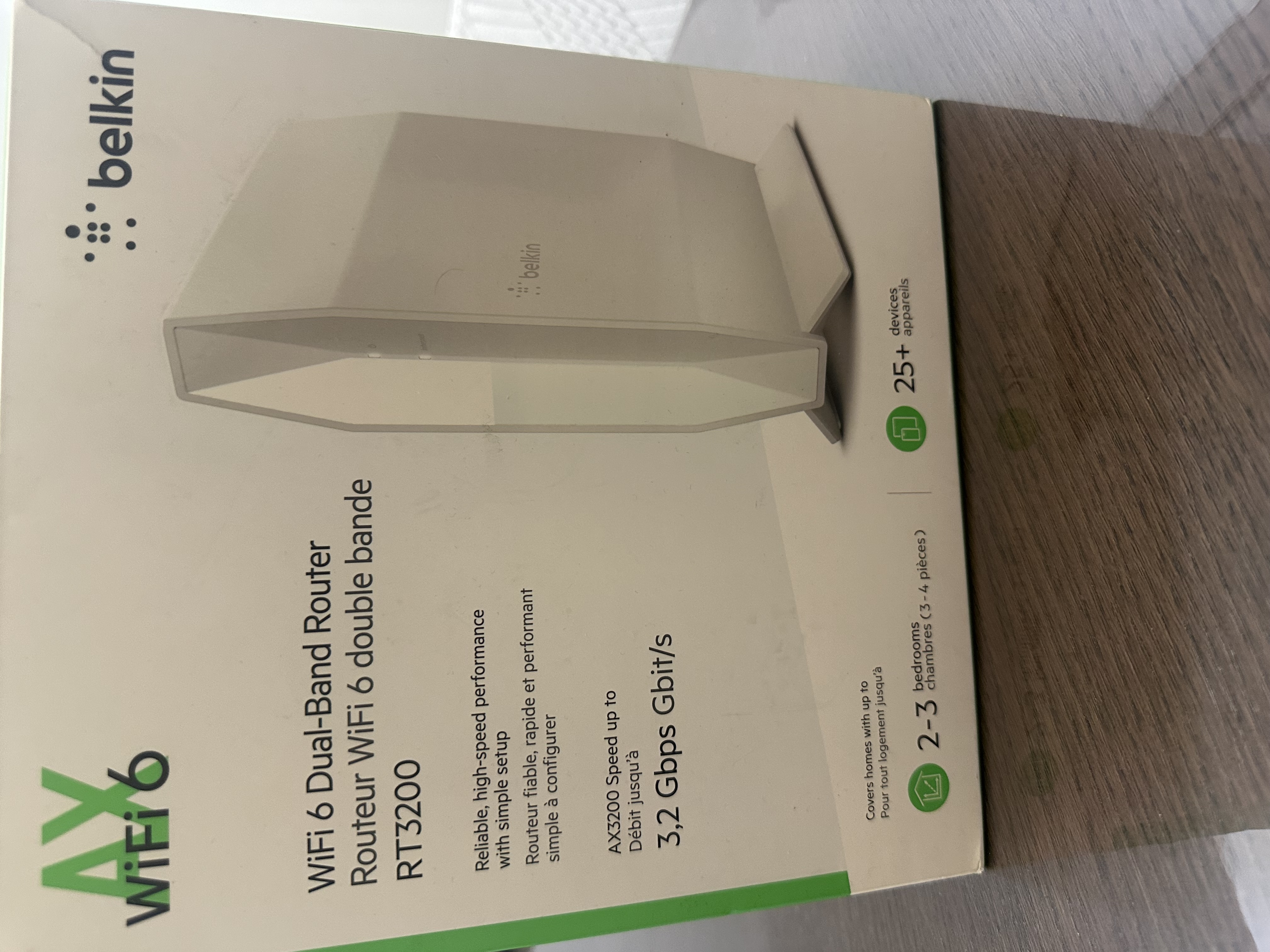 راوتر Belkin RT3200 AX3200 WiFi 6