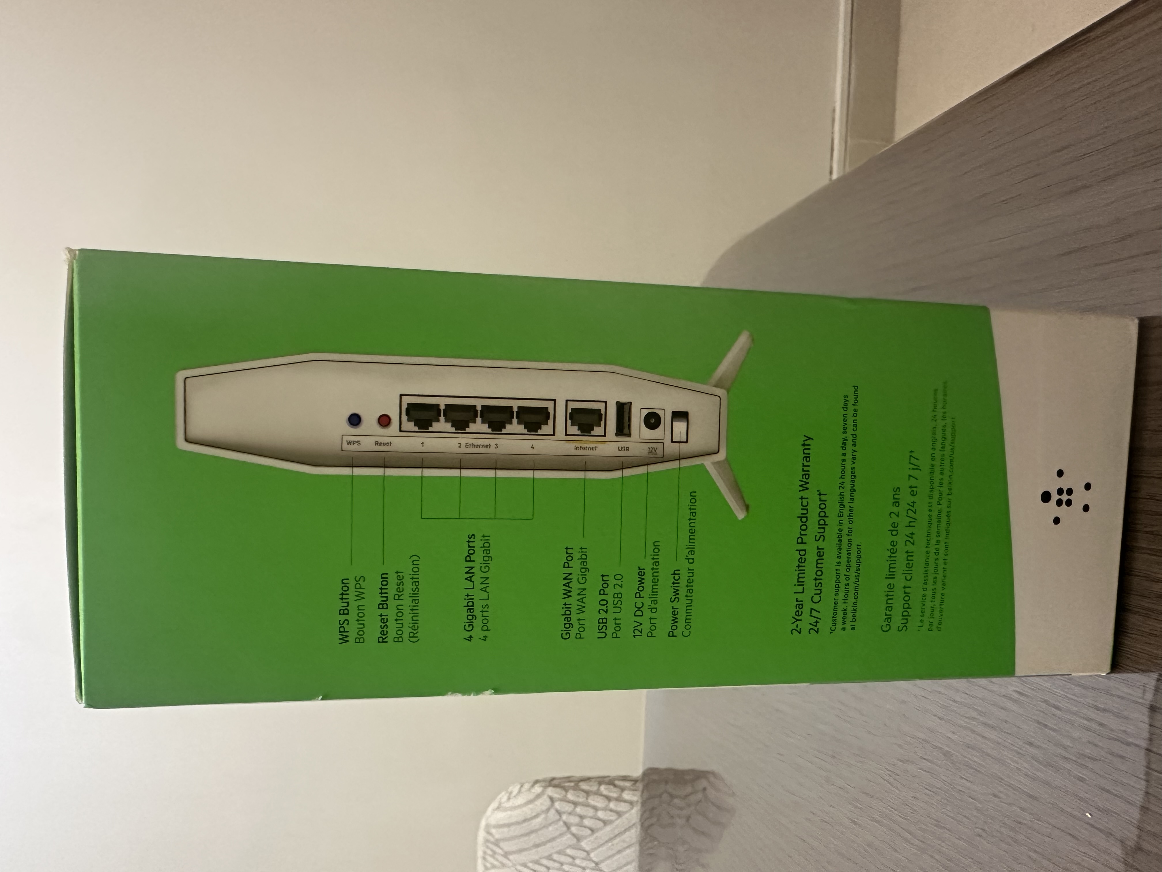 راوتر Belkin RT3200 AX3200 WiFi 6 - صورة 2